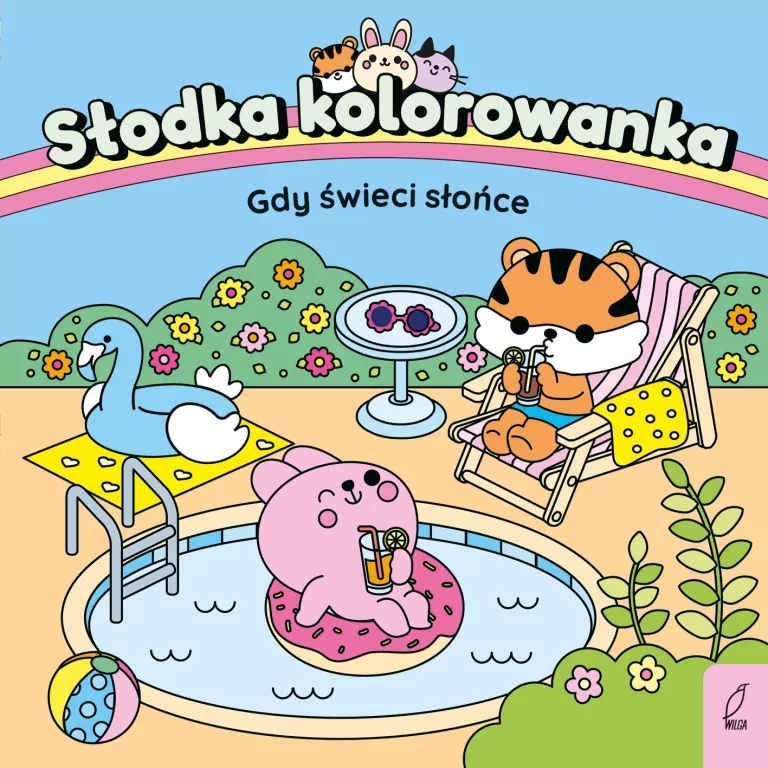 Gdy świeci słońce. Słodka kolorowanka - tantis.pl