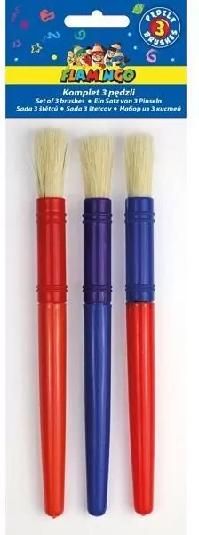 Zestaw pędzli okrągłych grubych - tantis.pl