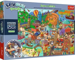 Spy Guy Europa . Puzzle 500 elementów