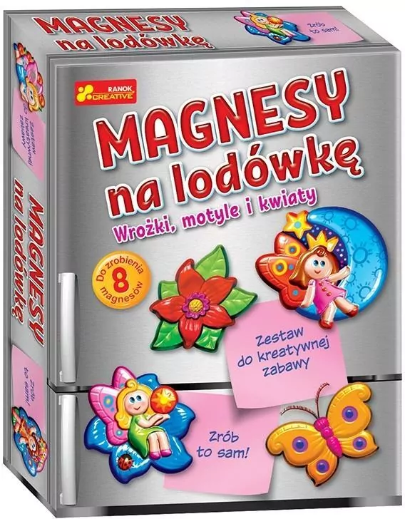 Magnesy. Wróżki, motyle i kwiaty - tantis.pl