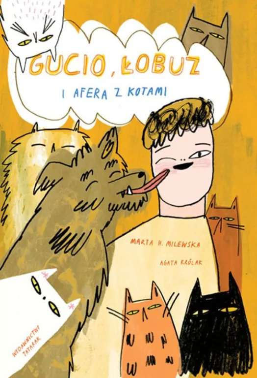 Gucio, Łobuz i afera z kotami - tantis.pl