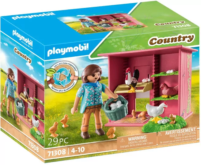 Playmobil 71308 Kury z pisklętami - tantis.pl