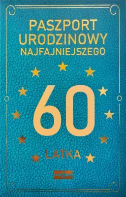 Karnet okolicznościowy. Urodziny 60. YEKU