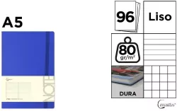 Notatnik A5/96K indygo MIX