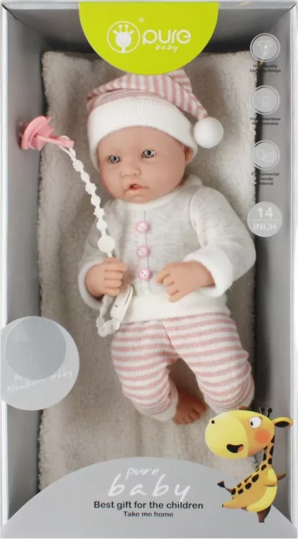 Lalka bobas z akcesoriami 25cm - tantis.pl