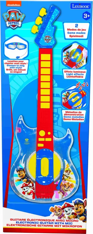 Gitara elektryczna Paw Patrol Lexibook K260PA - tantis.pl