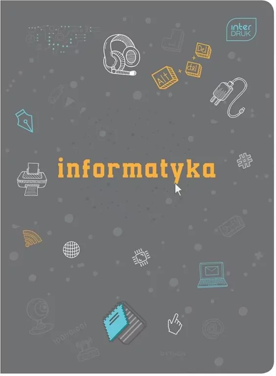 Zeszyt A5/60K kratka Hybrid Informatyka - tantis.pl