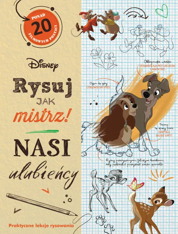 Rysuj jak mistrz! Nasi ulubieńcy. Disney - tantis.pl