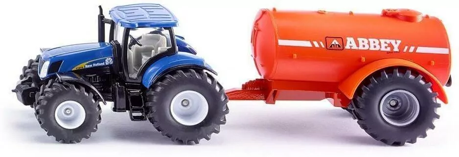 Traktor z jednoosiową cysterną Siku Farmer S1945 - tantis.pl