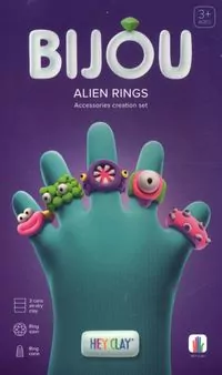 Bijou Alien rings. Hey Clay - tantis.pl