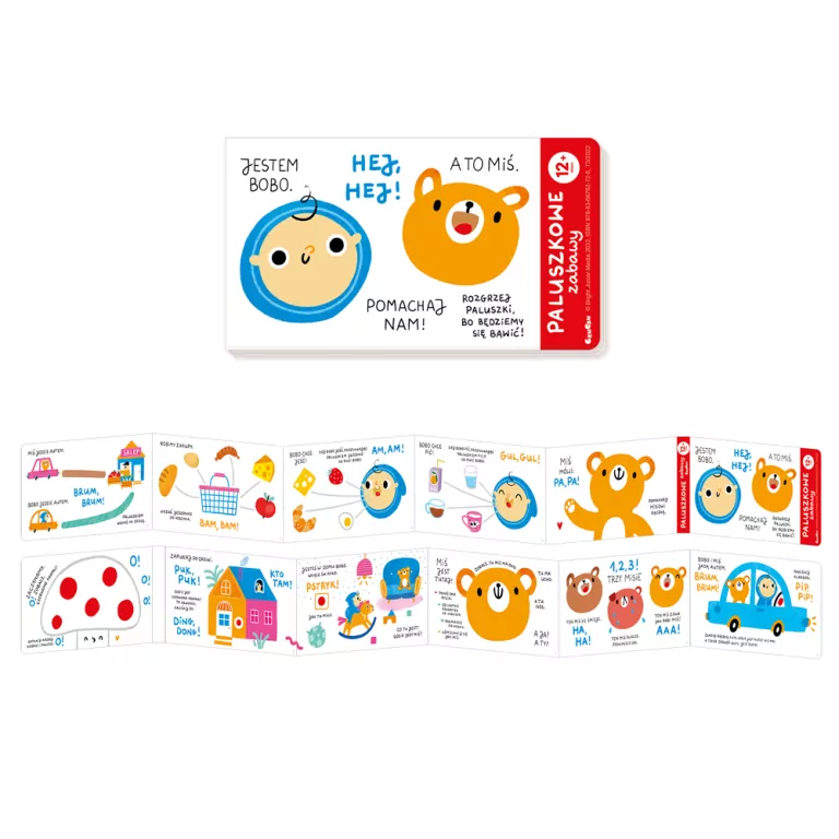 CzuCzu. Paluszkowe zabawy dla dzieci 12 mies.+ - tantis.pl