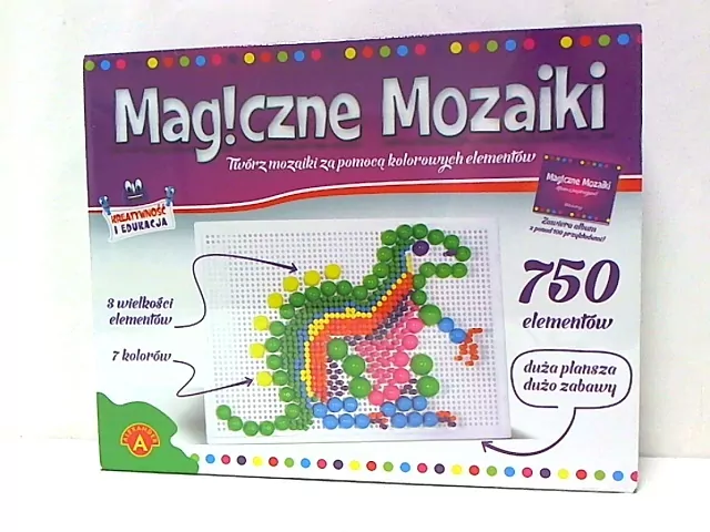 Magiczne mozaiki. 750 elementów - tantis.pl