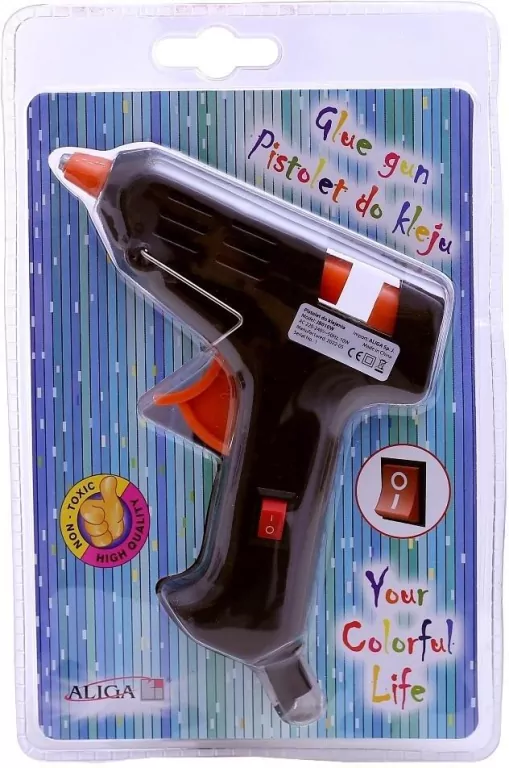 Pistolet do kleju z włącznikiem 10W - tantis.pl