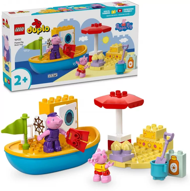 LEGO® DUPLO. Peppa i rejs łodzią. 10432 - tantis.pl