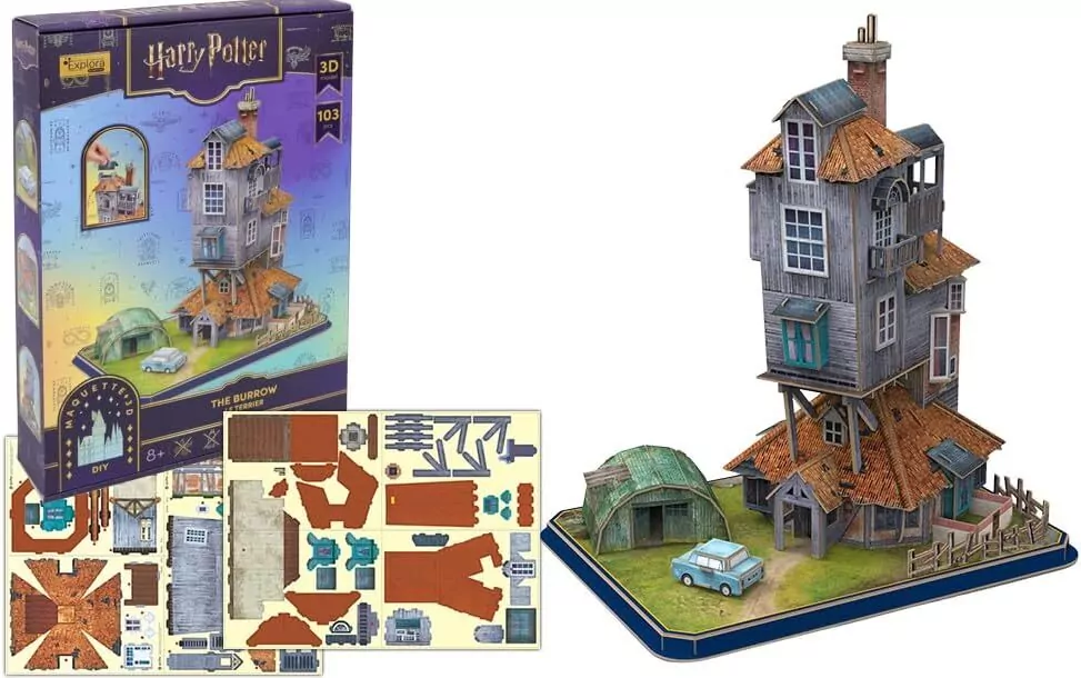 Puzzle 3D Harry Potter Nora - tantis.pl