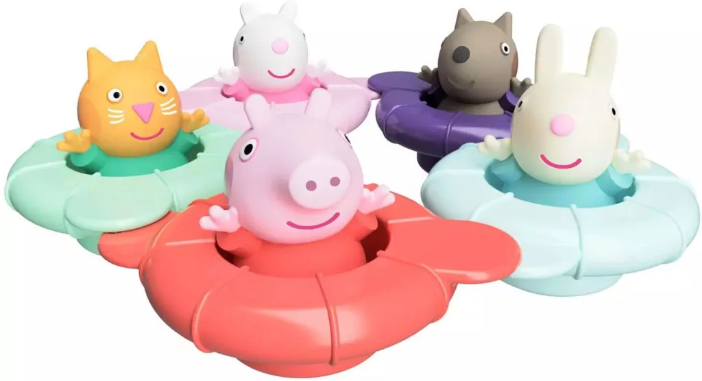 Tomy. Świnka Peppa zabawka kąpielowa - tantis.pl