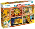 Puzzle Maxifloor 4x48 Disney Król Lew - tantis.pl