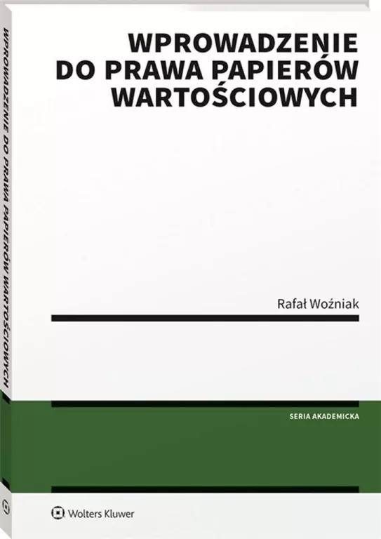 Wprowadzenie do prawa papierów wartościowych - tantis.pl
