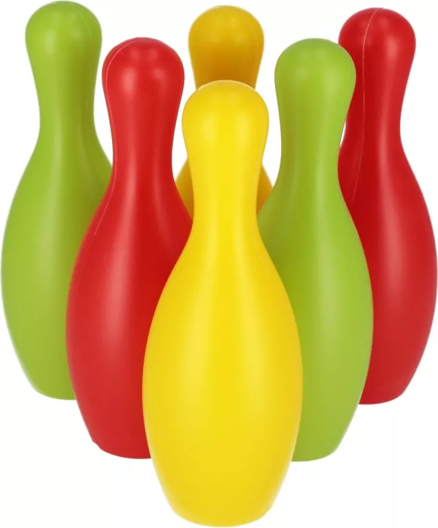 Kręgle plastikowe + akc. w pudełku NL021-1B MC - tantis.pl