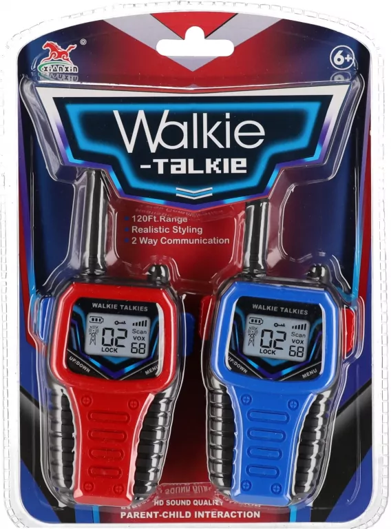 WALKIE TALKIE B/O 19X27X5 B/C - tantis.pl