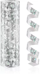 Serpentyna holograficzna 4m. Srebrna