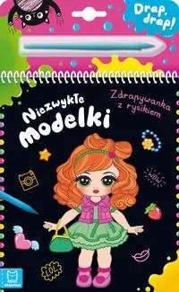 Niezwykłe modelki. Zdrapywanka z rysikiem - tantis.pl