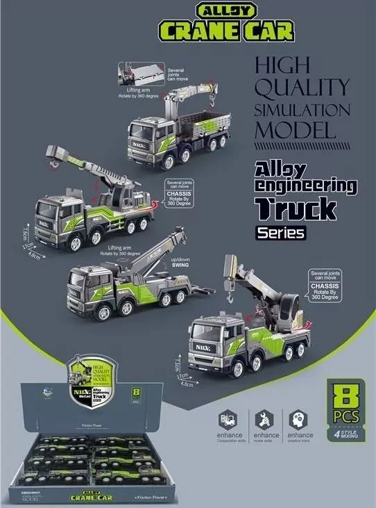 Auto metalowe z napędem MIX - tantis.pl