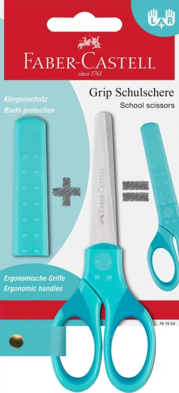 Nożyczki szkolne. Grip - tantis.pl