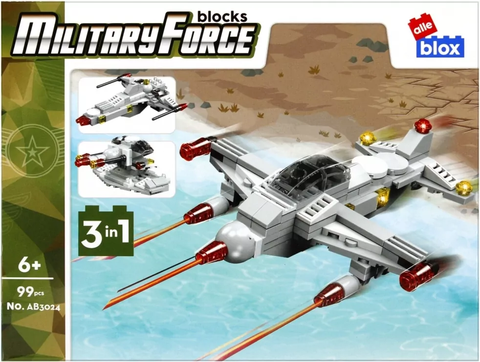 Klocki konstrukcyjne. Wojsko - tantis.pl