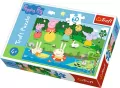 Puzzle 60. Świnka Peppa. Wakacyjna zabawa - tantis.pl