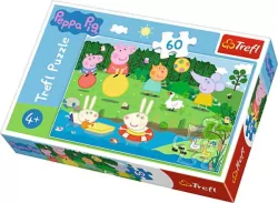 Puzzle 60. Świnka Peppa. Wakacyjna zabawa