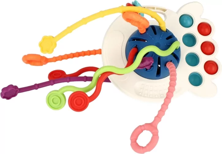 BAM BAM. Zabawka sensoryczna Ośmiornica 4w1 - tantis.pl