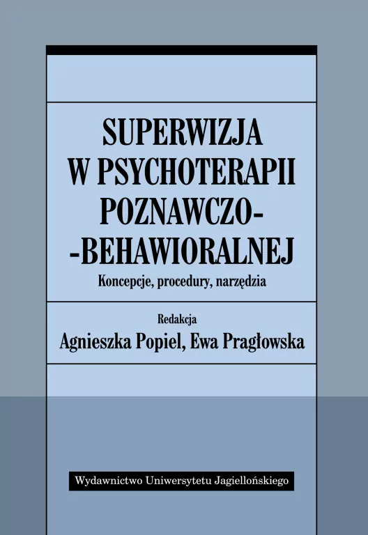 Superwizja w psychoterapii poznawczo-behawioralnej - tantis.pl
