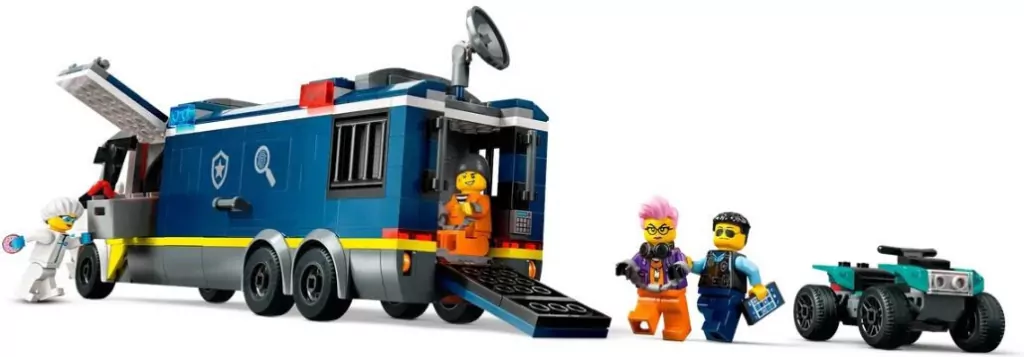 LEGO® CITY. Policyjna ciężarówka z laboratorium kryminalnym 60418 - tantis.pl