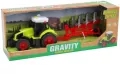 Traktor z przyczepą i dźwiękiem - tantis.pl