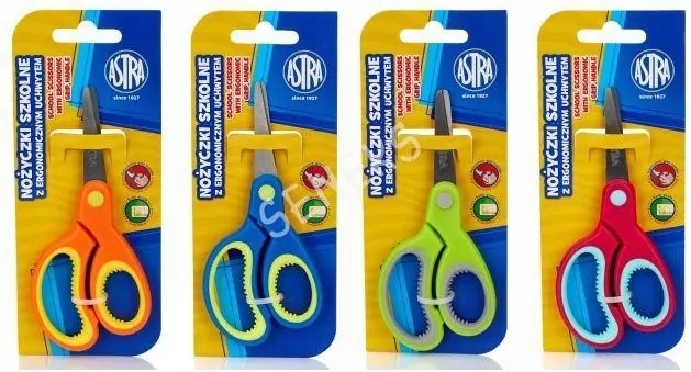 Nożyczki szkolne z ergonomicznym uchwytem - tantis.pl