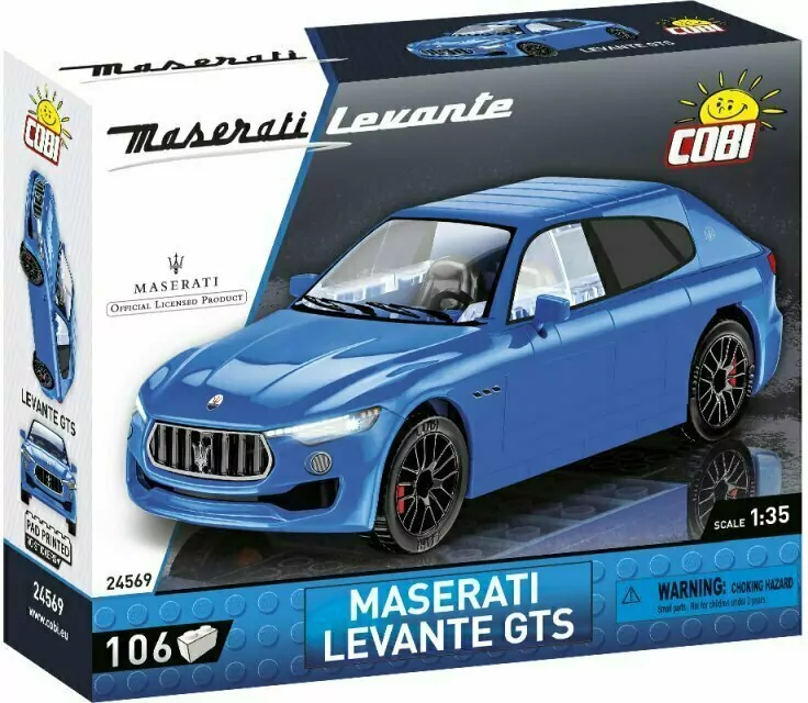 Cars Maserati Levante GTS 106 klocków - tantis.pl