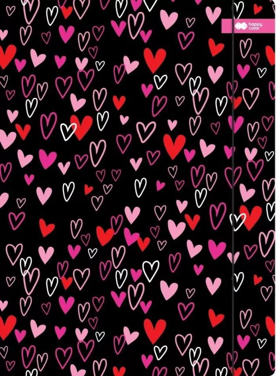 Teczka A4+ z gumką My Love HAPPY COLOR - tantis.pl