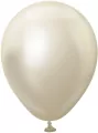 Balony Kalisan mirror biało-złote 100szt - tantis.pl