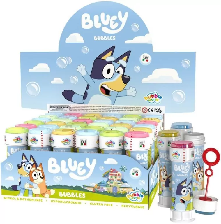 Bańki mydlane 60ml Bluey 845007 - tantis.pl