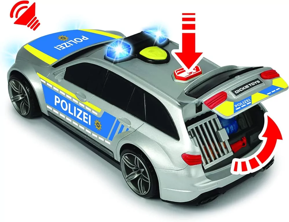 SOS Policja Mercedes AMG E43 30cm - tantis.pl