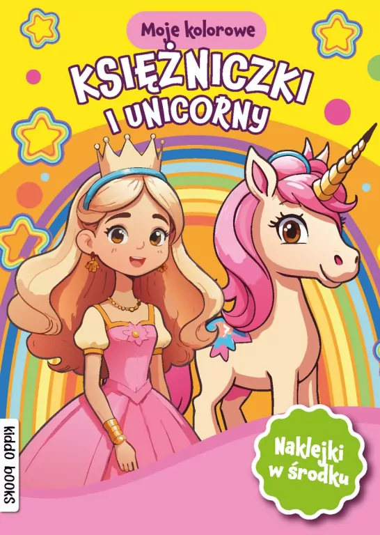 Moje kolorowe. Księżniczki i unicorny - tantis.pl