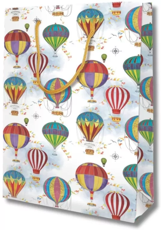 Torebka ozdobna Balony duża - tantis.pl