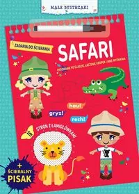 Safari. Małe bystrzaki. Zadania do ścierania - tantis.pl