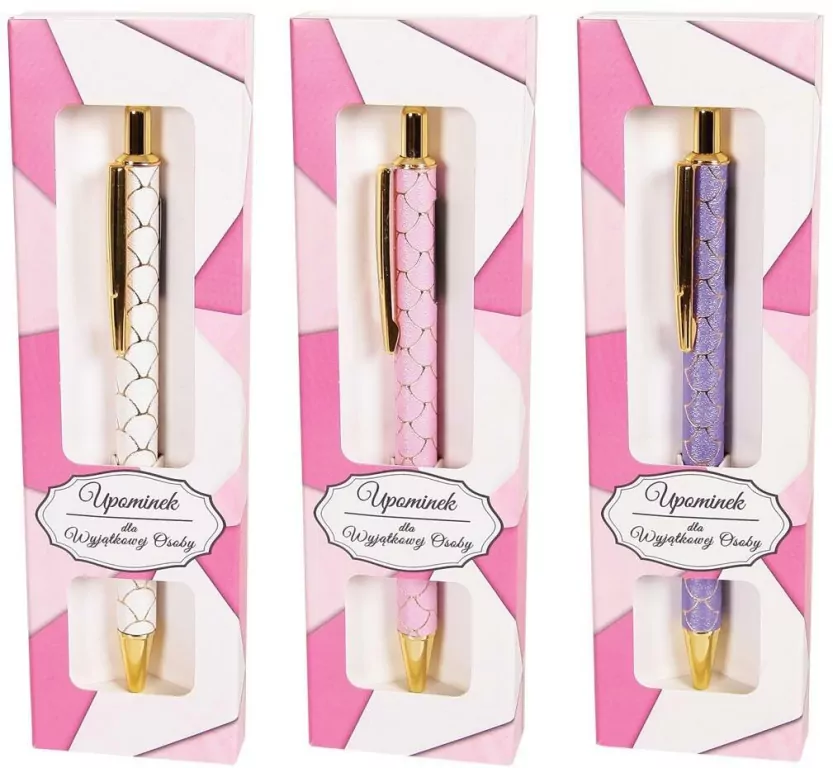 Długopis. Glamour Gift Box. Mix - tantis.pl