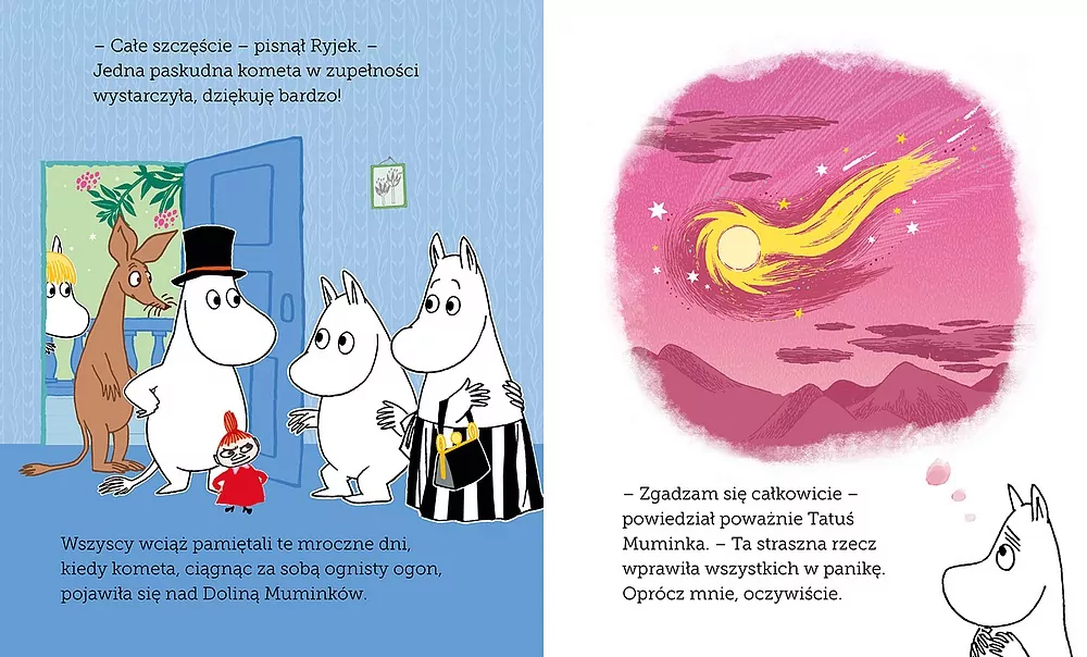 Muminek, Mamusia Muminka i kometa - tantis.pl