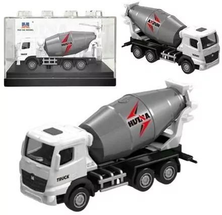 Betoniarka metalowa biała 1:80 - tantis.pl