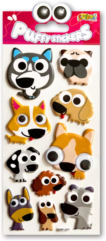 Naklejki puffy Dog Eyes - tantis.pl