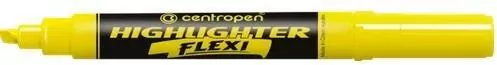 Zakreślacz FLEXI 8542 żółty