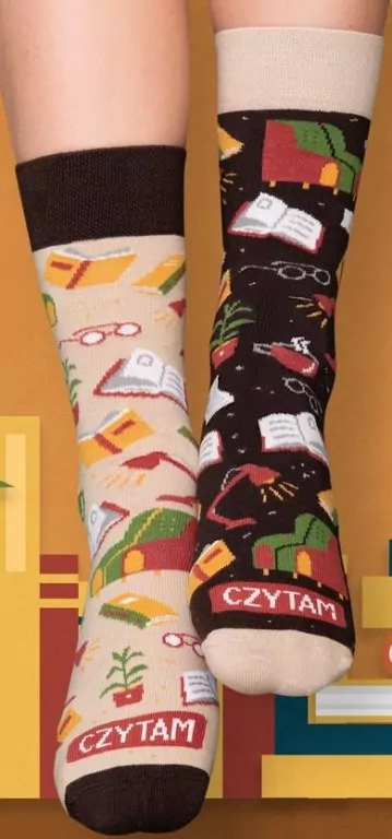 Skarpety: Czytam Nie przeszkadzać 35-38 - tantis.pl